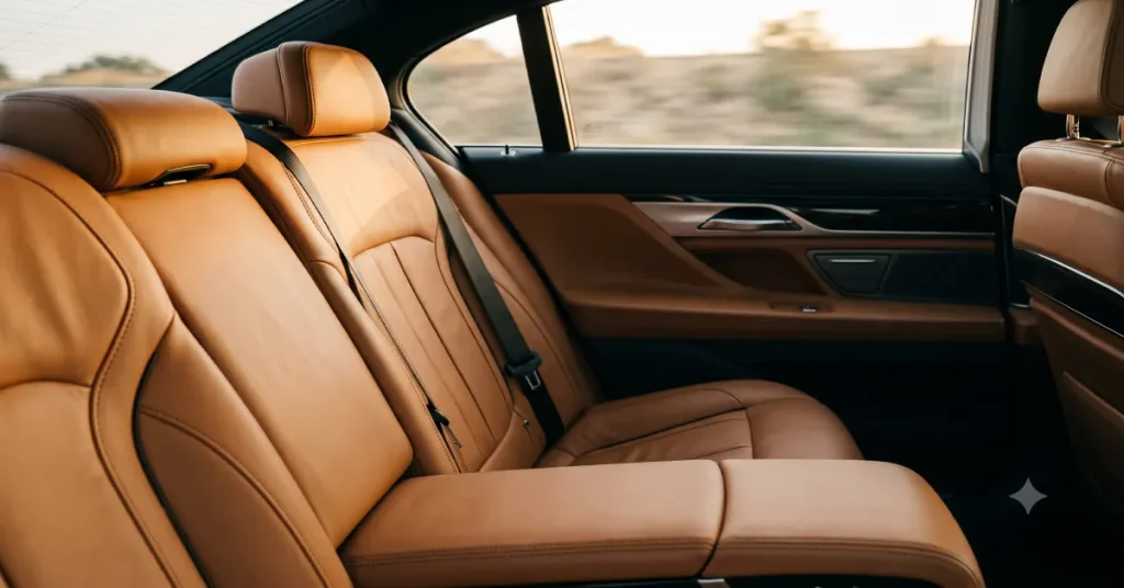 Houston interstate car service luxury interior for business travel